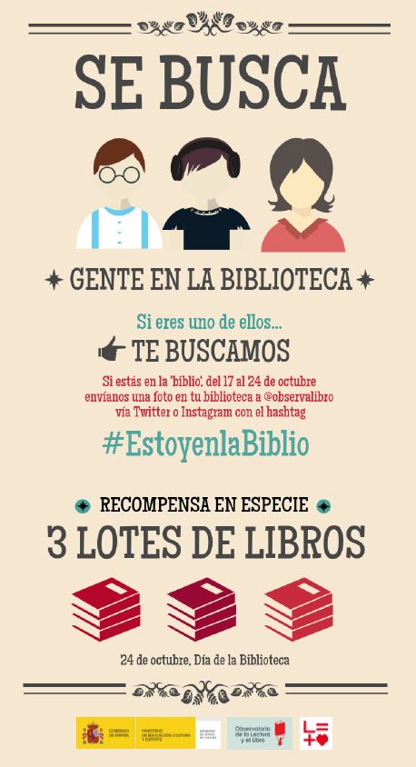 Campaña 'EstoyenlaBiblio': Concurso de fotografía
